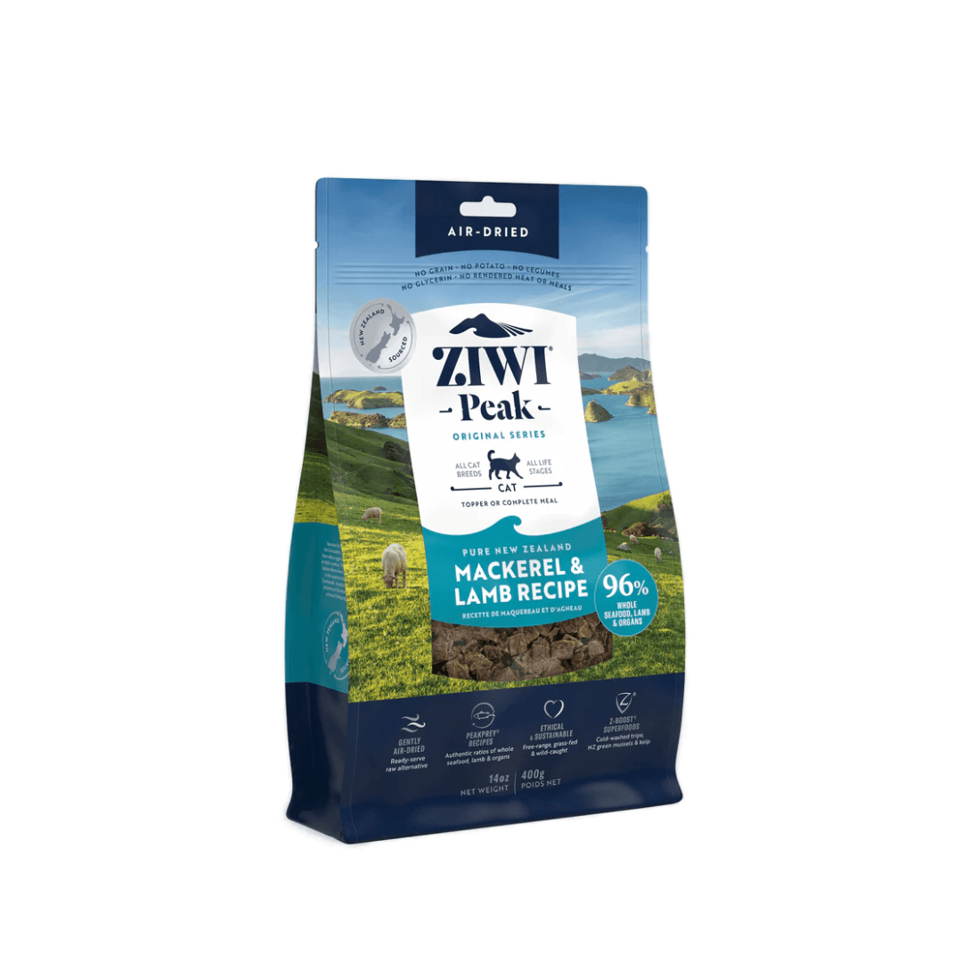ZIWI Peak Air Dried Cat Food - Original Mackerel & Lamb Recipe