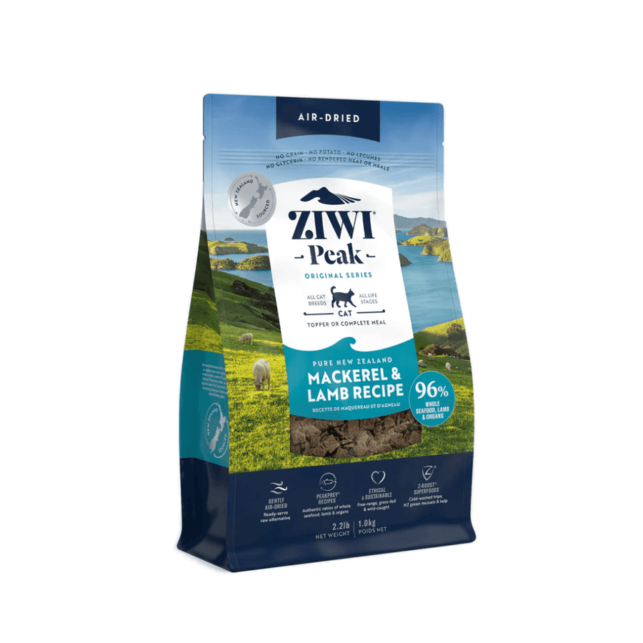 ZIWI Peak Air Dried Cat Food - Original Mackerel & Lamb Recipe