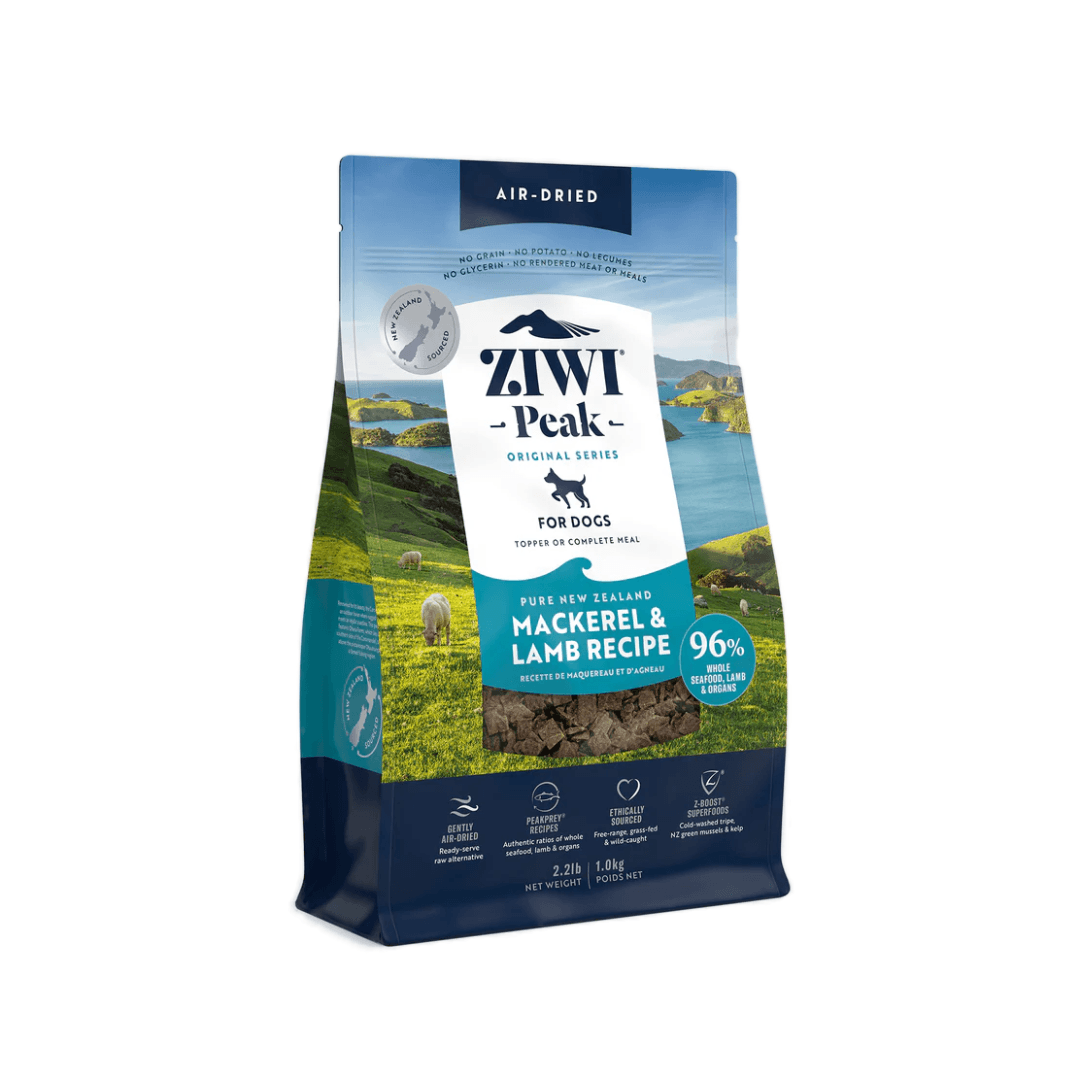 ZIWI Peak Air-Dried Dog Food - New Zealand Mackerel & Lamb