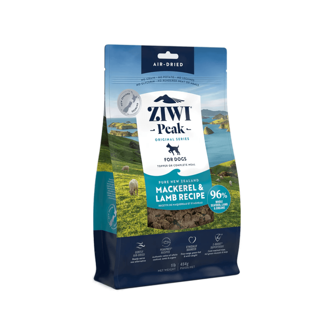 ZIWI Peak Air-Dried Dog Food - New Zealand Mackerel & Lamb