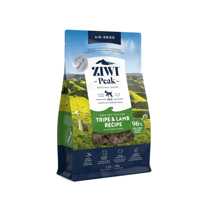 ZIWI Peak Air-Dried Dog Food - New Zealand Tripe & Lamb Recipe