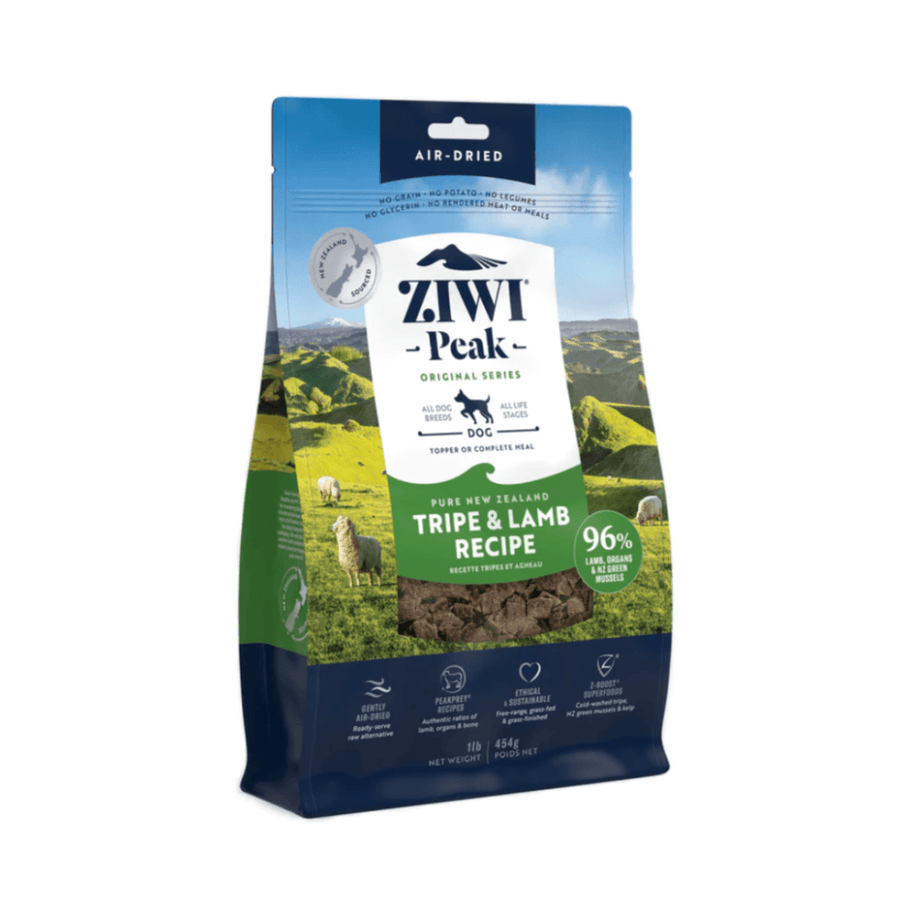 ZIWI Peak Air-Dried Dog Food - New Zealand Tripe & Lamb Recipe