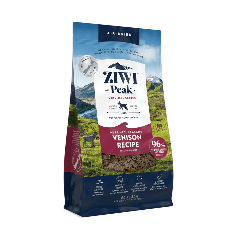 ZIWI Peak Air Dried Dog Food - Original Venison Recipe