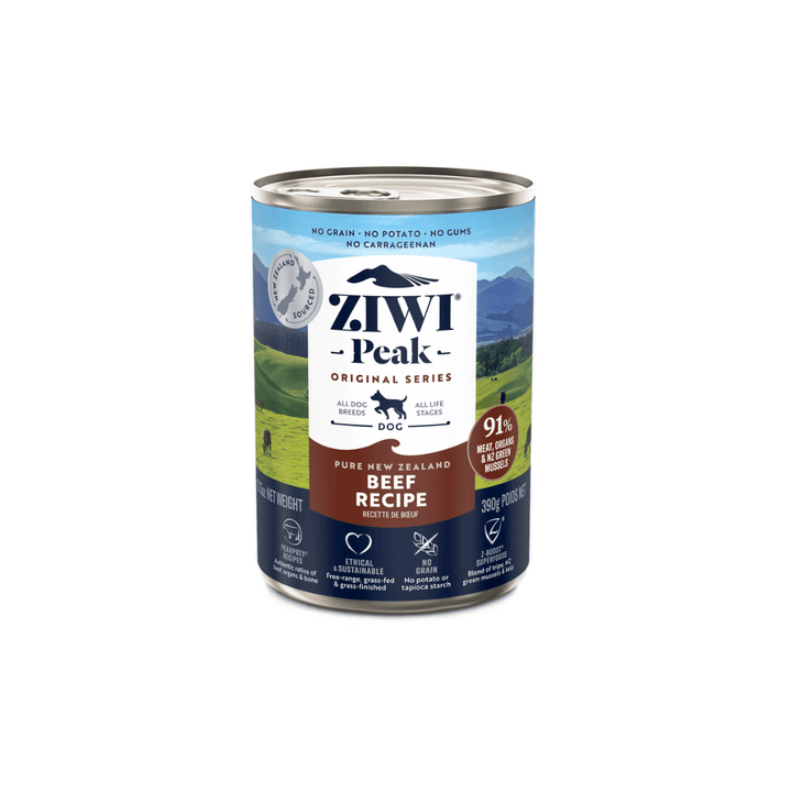 Ziwi Peak Wet Dog Food - New Zealand Beef Recipe Canned