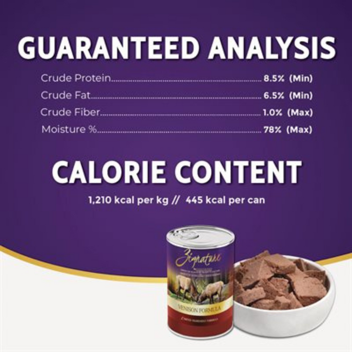 Zignature Wet Dog Food - Limited Ingredient Grain-Free Venison