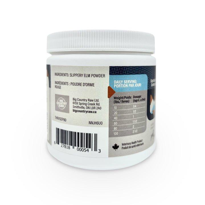 Big Country Raw Dog and Cat Supplements - Thrive Slippery Elm Bowel Function - Toronto Pets