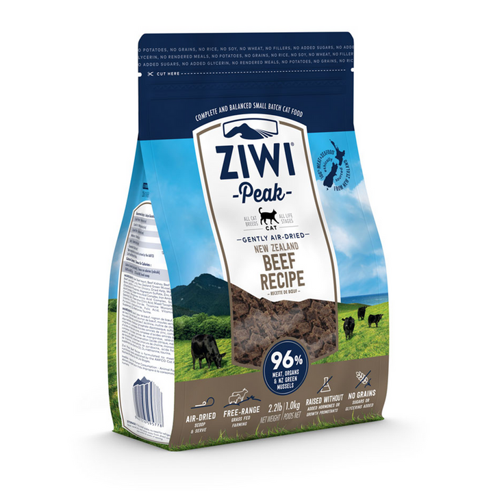 ZIWI Peak Air Dried Cat Food -  Original Beef Recipe