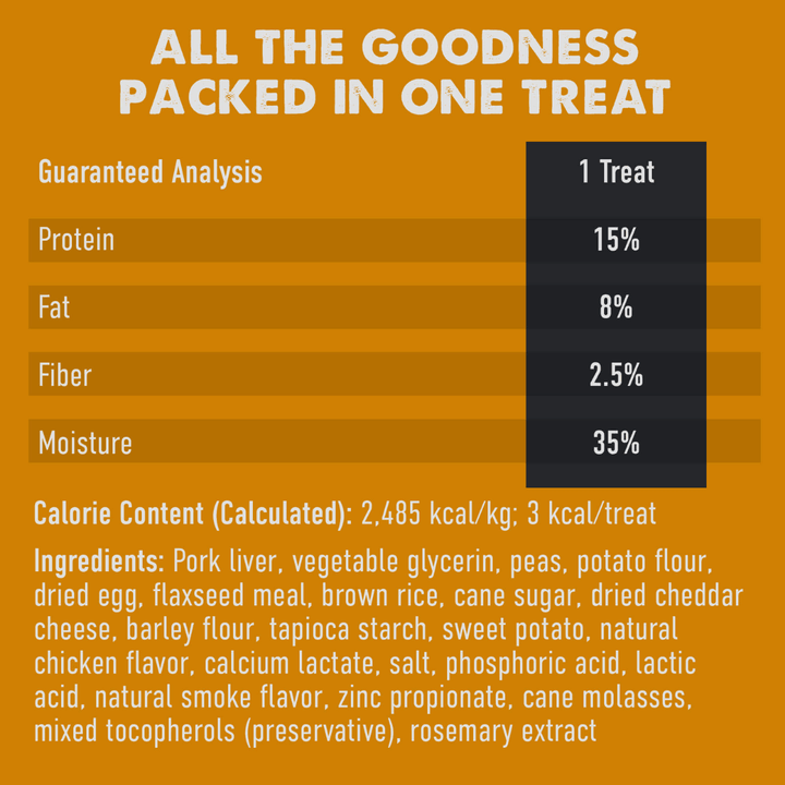 Cloud Star Dog Treats - Tricky Trainers Soft & Chewy With Cheddar - Toronto Pets