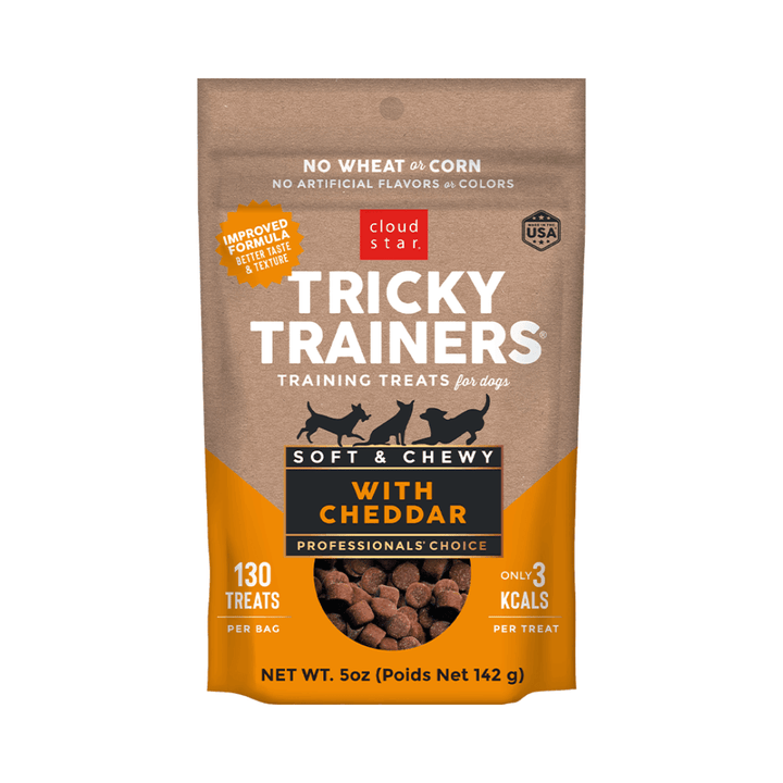 Cloud Star Dog Treats - Tricky Trainers Soft & Chewy With Cheddar - Toronto Pets