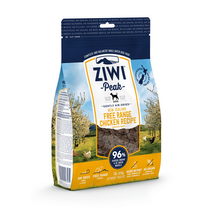 ZIWI Peak Air-Dried Dog Food - New Zealand Free Range Chicken Recipe