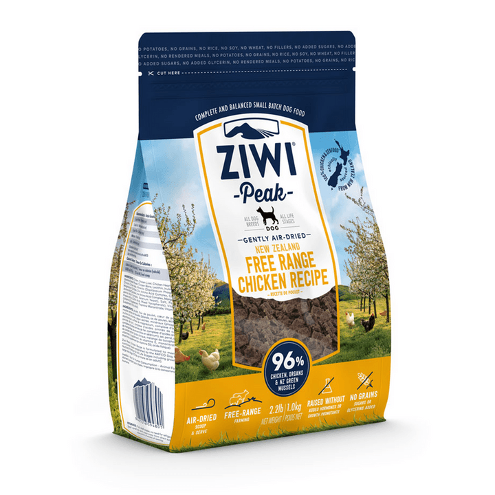ZIWI Peak Air-Dried Dog Food - New Zealand Free Range Chicken Recipe