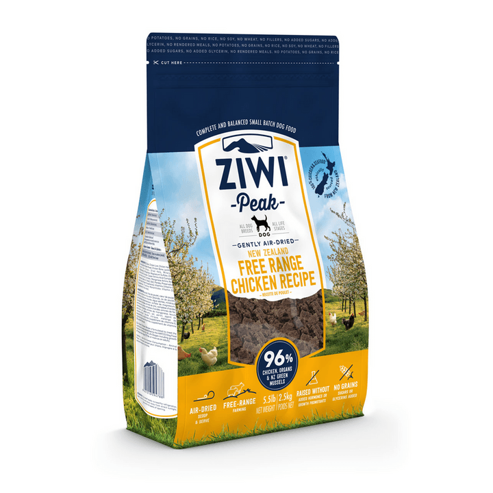 ZIWI Peak Air-Dried Dog Food - New Zealand Free Range Chicken Recipe