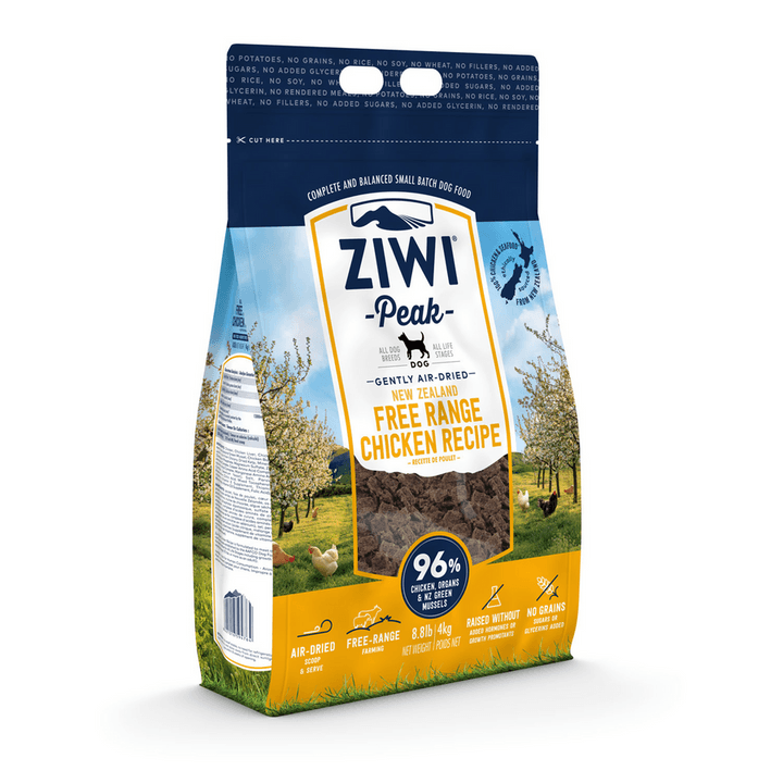 ZIWI Peak Air-Dried Dog Food - New Zealand Free Range Chicken Recipe