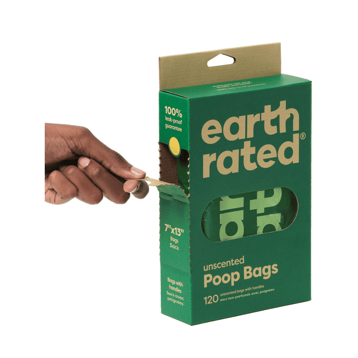Earth Rated Pest Waste Bags - Eco - Friendly Easy - Tie Handle Poop Bags Lavender Scent - Toronto Pets
