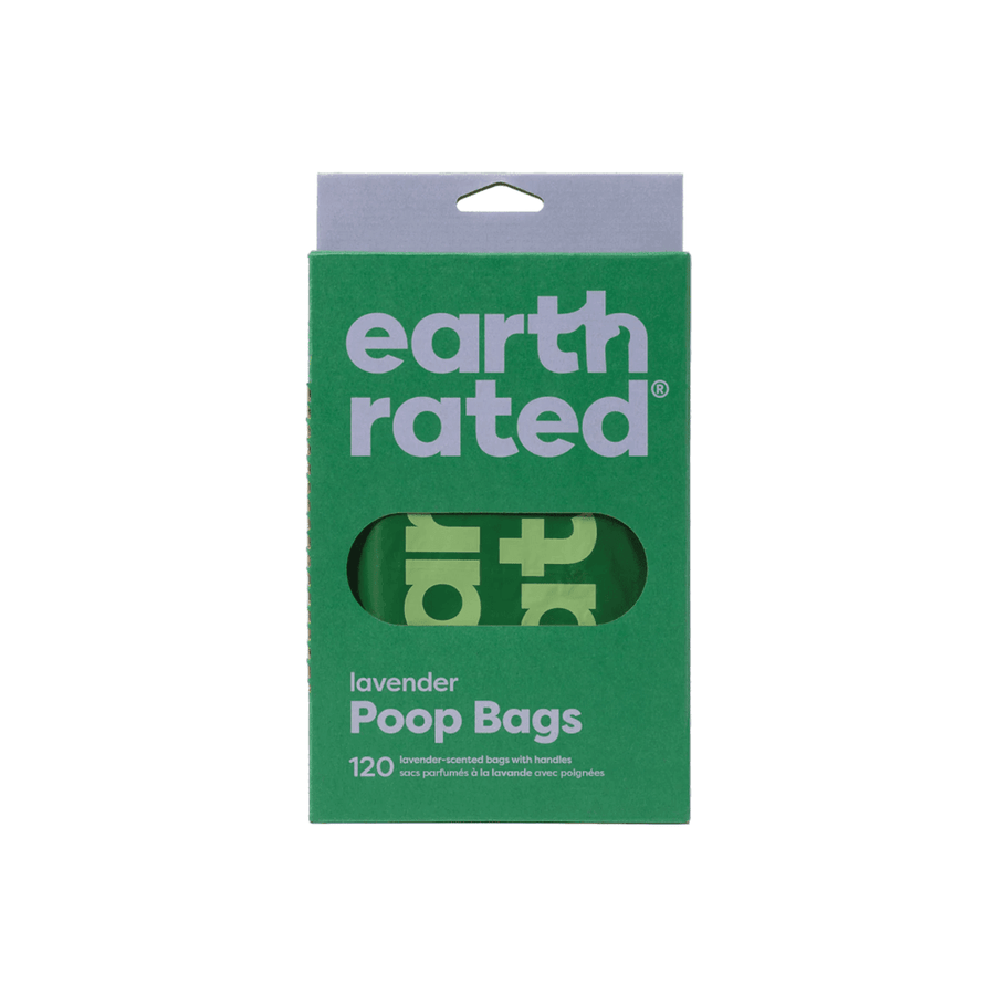 Earth Rated Pest Waste Bags - Eco - Friendly Easy - Tie Handle Poop Bags Lavender Scent - Toronto Pets