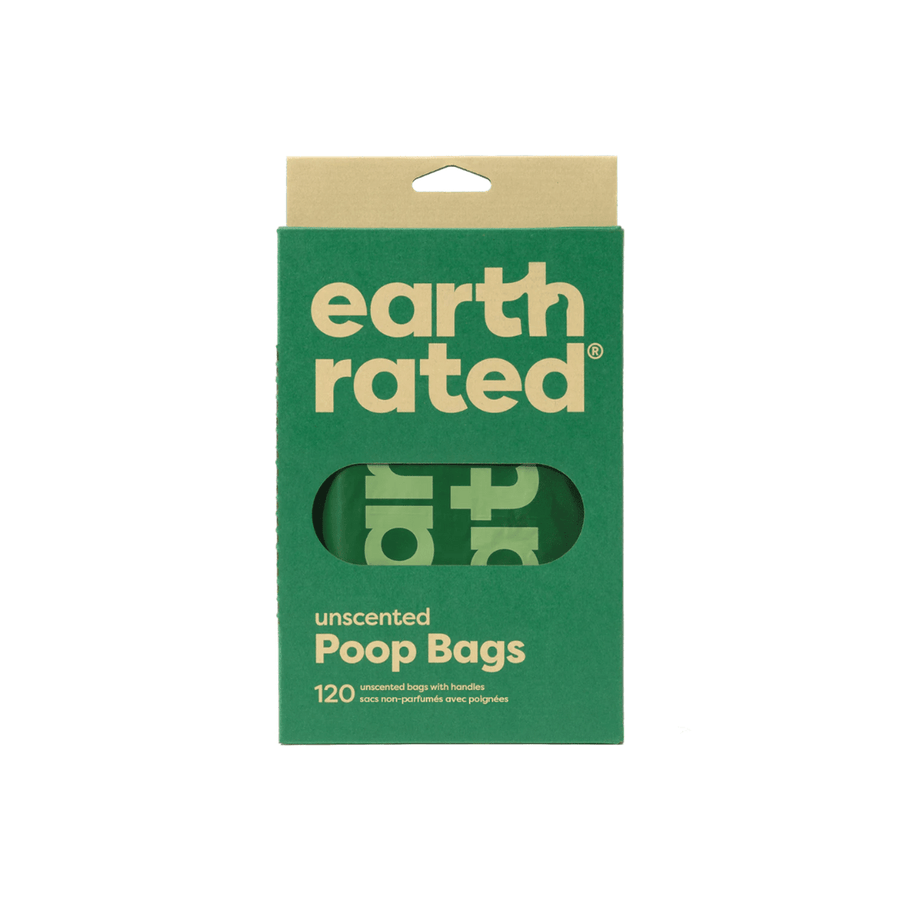 Earth Rated Pet Waste Bags - Eco - Friendly Easy - Tie Handle Poop Bags Unscented - Toronto Pets
