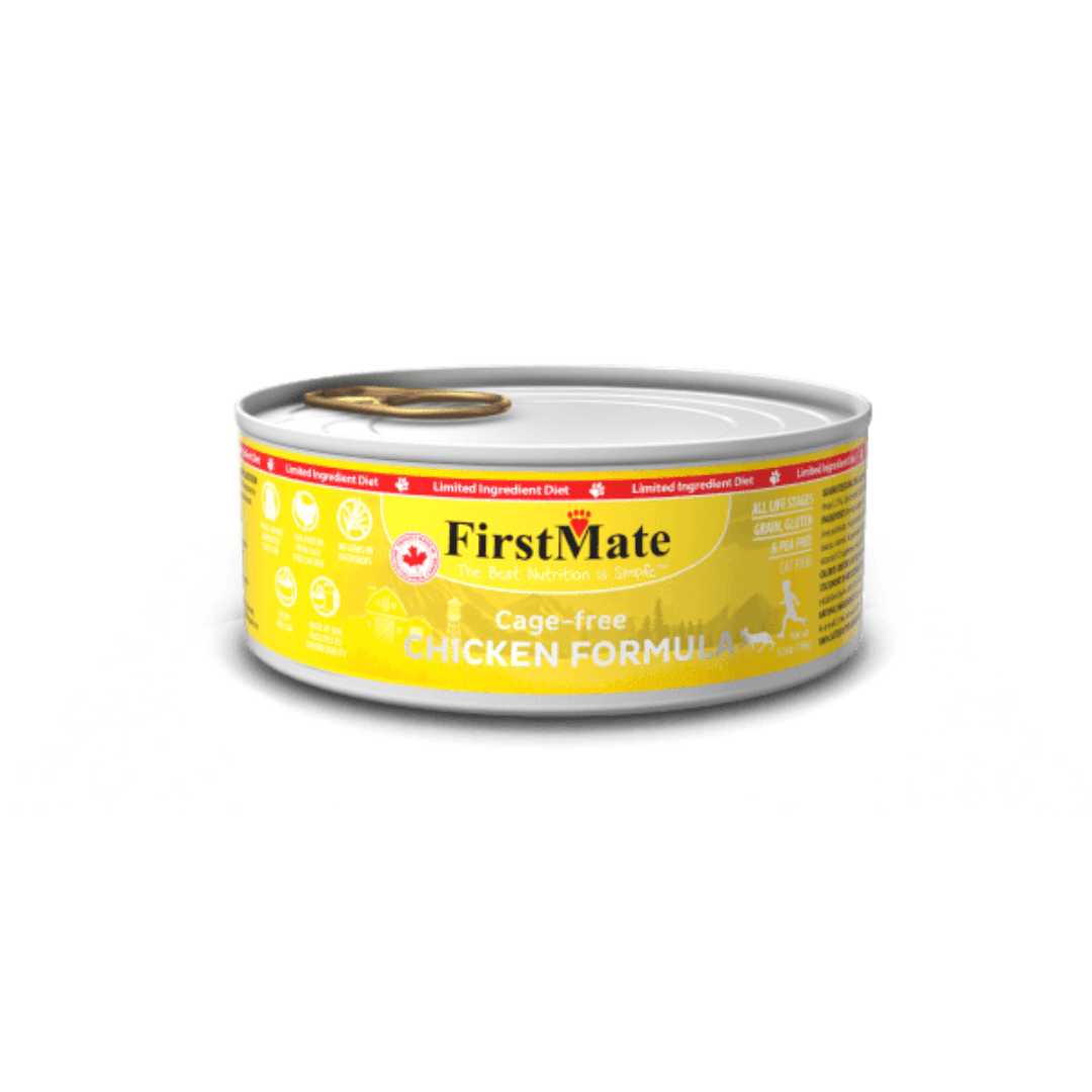 FirstMate Wet Dog Food - Limited Ingredient Cage Free Chicken Formula Canned