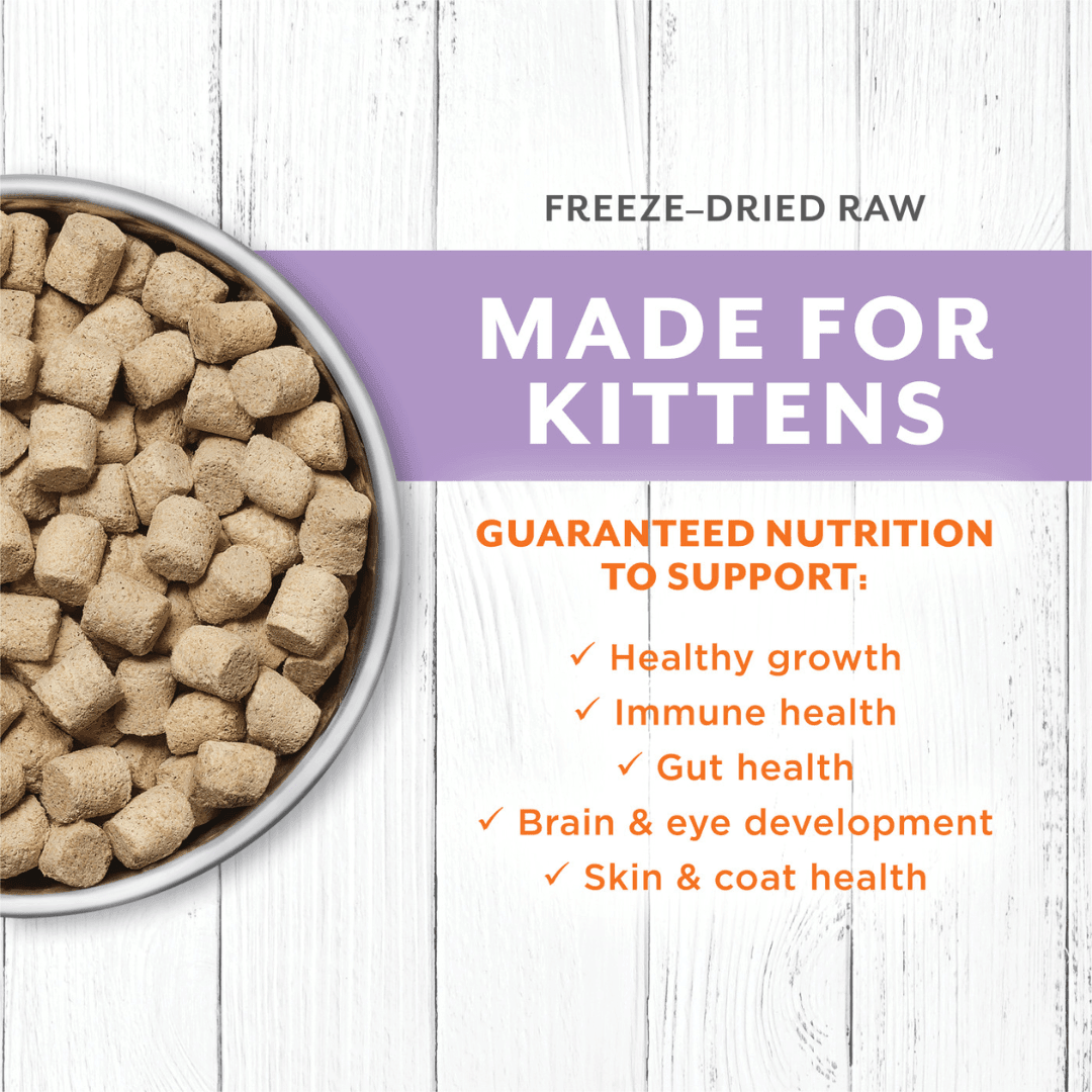 Instinct Freeze - Dried Cat Food - Raw Longevity 100% Raw Meals Cage - Free Chicken Recipe For Kittens - Toronto Pets