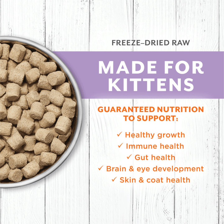 Instinct Freeze - Dried Cat Food - Raw Longevity 100% Raw Meals Cage - Free Chicken Recipe For Kittens - Toronto Pets