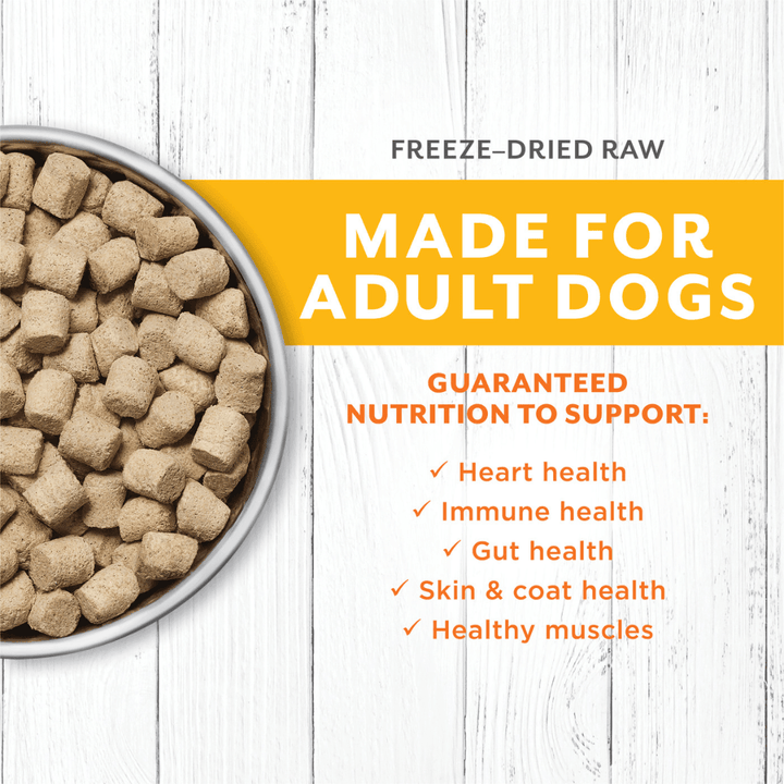 Instinct Freeze Dried Dog Food - Raw Longevity 100% Raw Meals Cage - Free Chicken Recipe - Toronto Pets