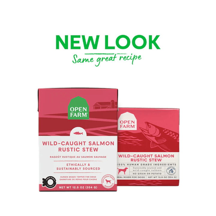 Open Farm Wet Dog Food - Wild - Caught Salmon Rustic Stew - Toronto Pets