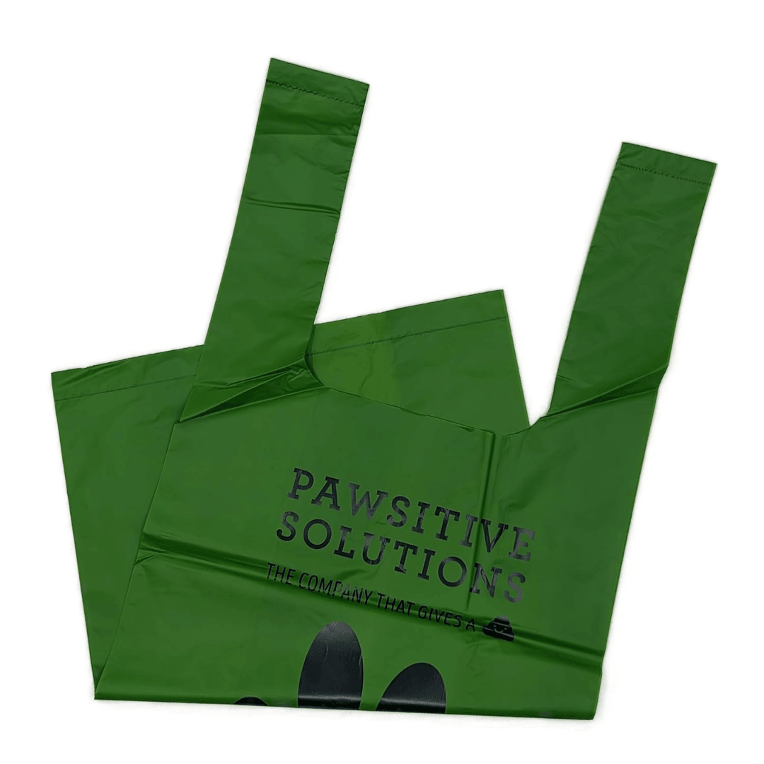 Pawsitive Solutions Pet Waste Bags - Unscented Compostable Poop Bags with Handles - Toronto Pets