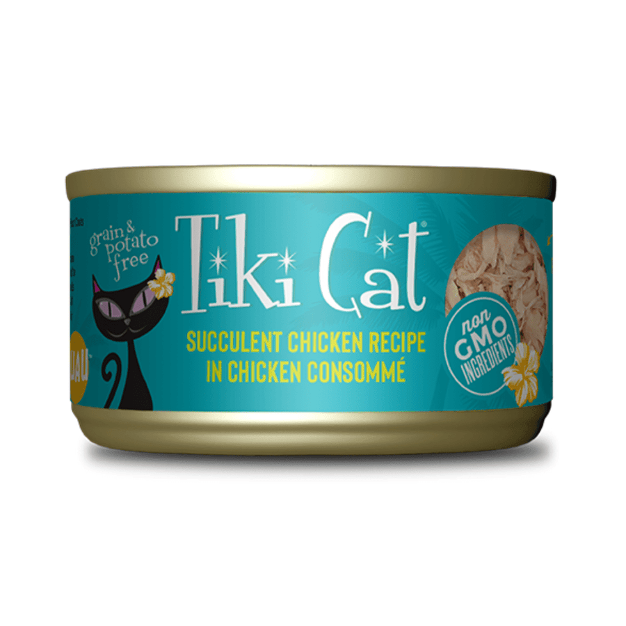Tiki Cat Wet Cat Food - Puka Puka Luau Succulent Chicken Consomme Canned - Toronto Pets