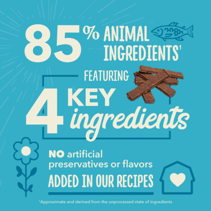 Acana Dog Treats - Chewy Strips Skin, Coat & Digestive Support Salmon Recipe