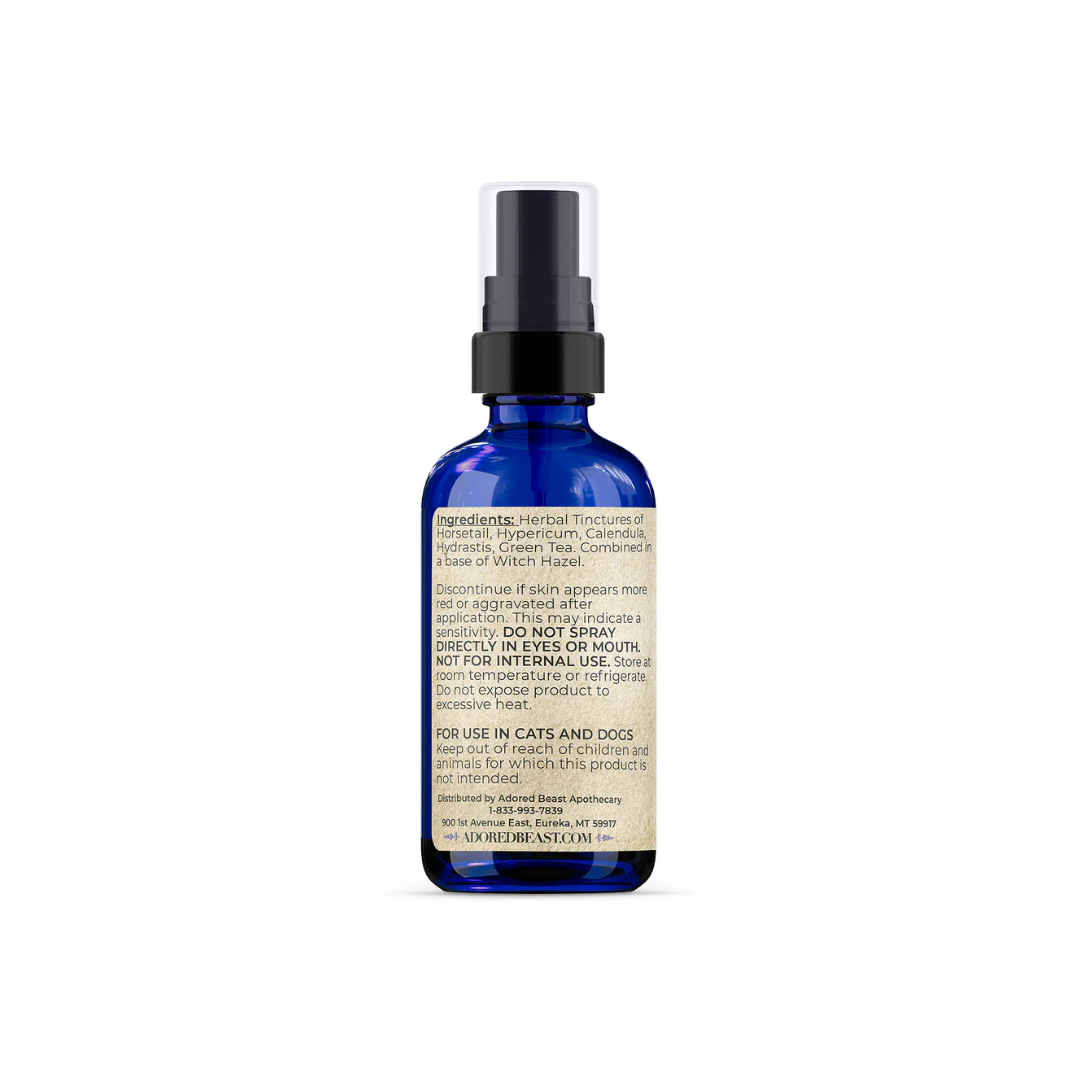 Adored Beast Dog and Cat Supplements - Skin HEALth Spray | Topical Cuts, Scrapes, & Sores