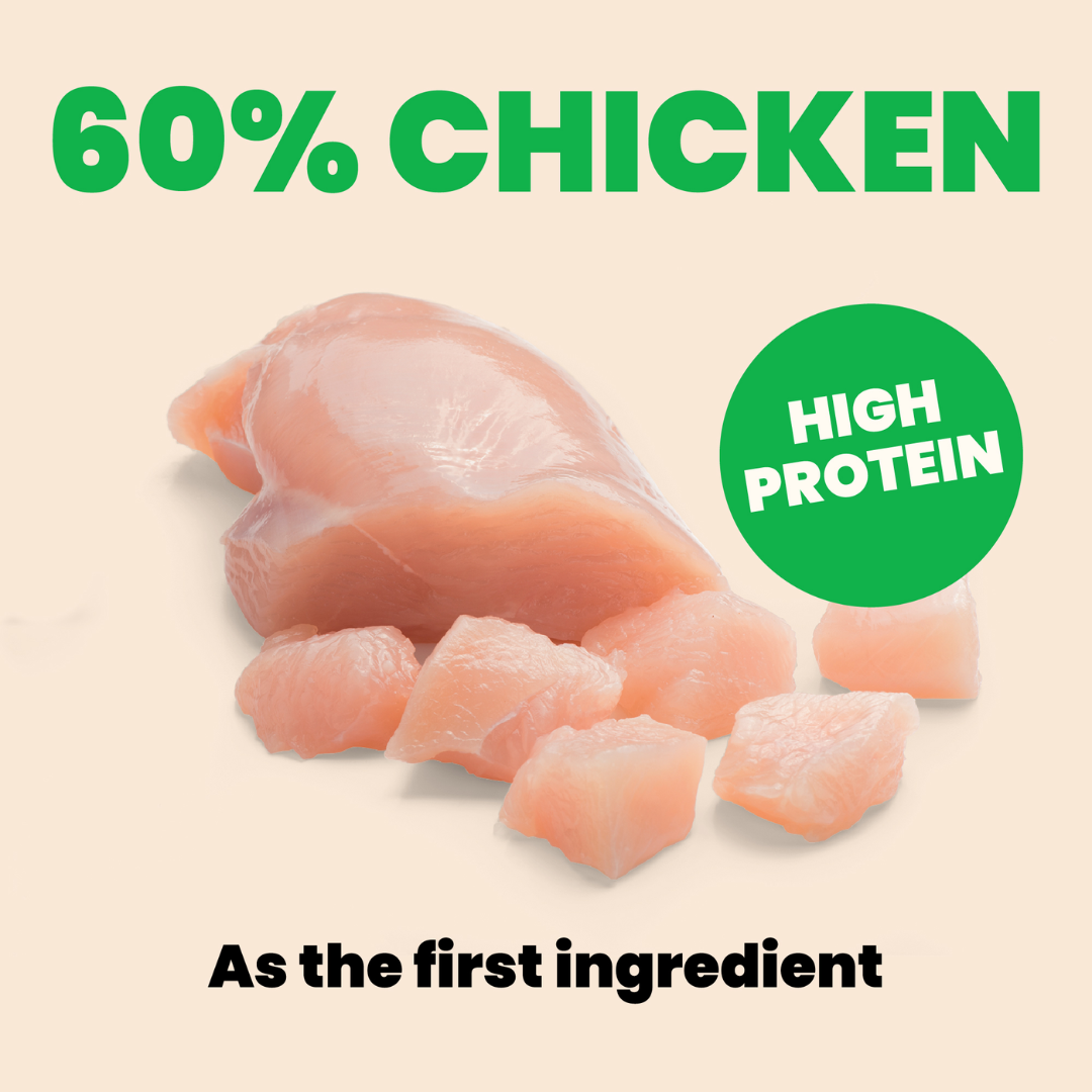 Almo Nature Wet Dog Food - Natural HQS Chicken Fillet Entree in Broth Canned