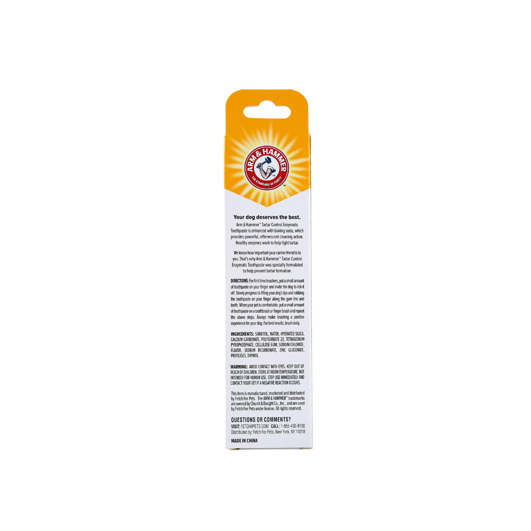 Arm & Hammer Pet Oral Care - Tartar Control Enzymatic Dog Toothpaste - Beef