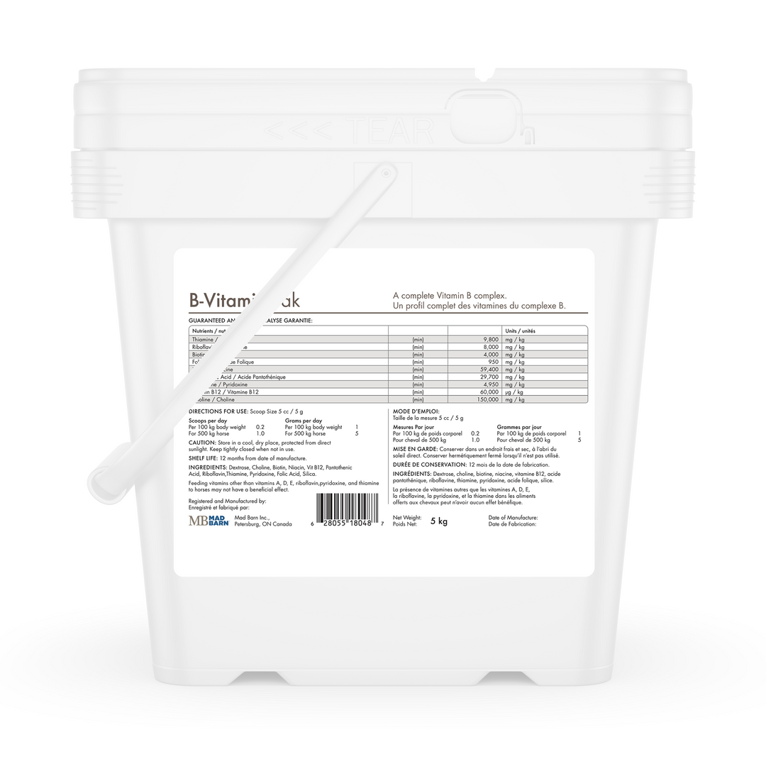 Equine Supplements - Mad Barn B-vitamin Pak