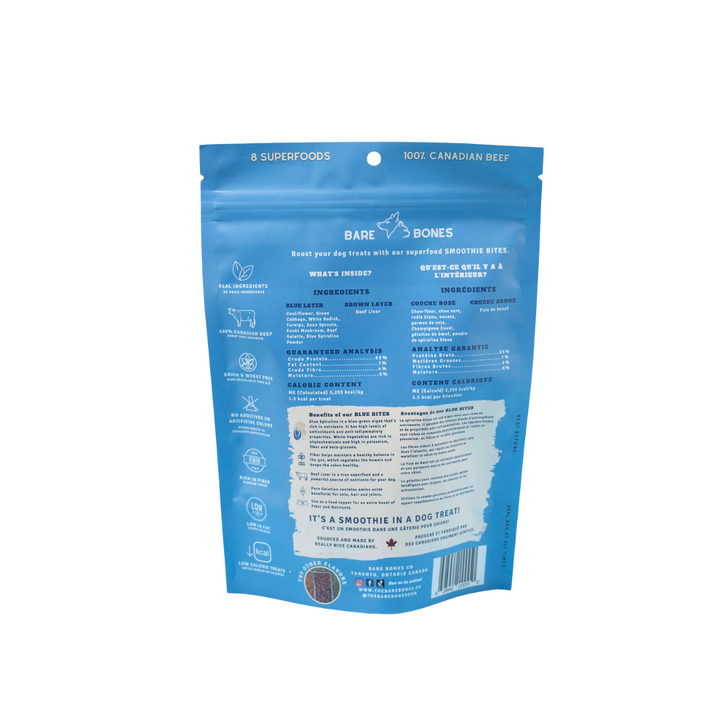 Bare Bones Freeze-Dried Dog Treats - Blue Bites