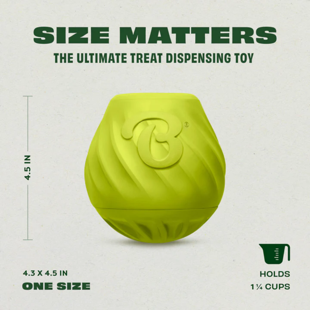 Benebone Dog Toys - Pawbler Natural Rubber Treat Dispenser