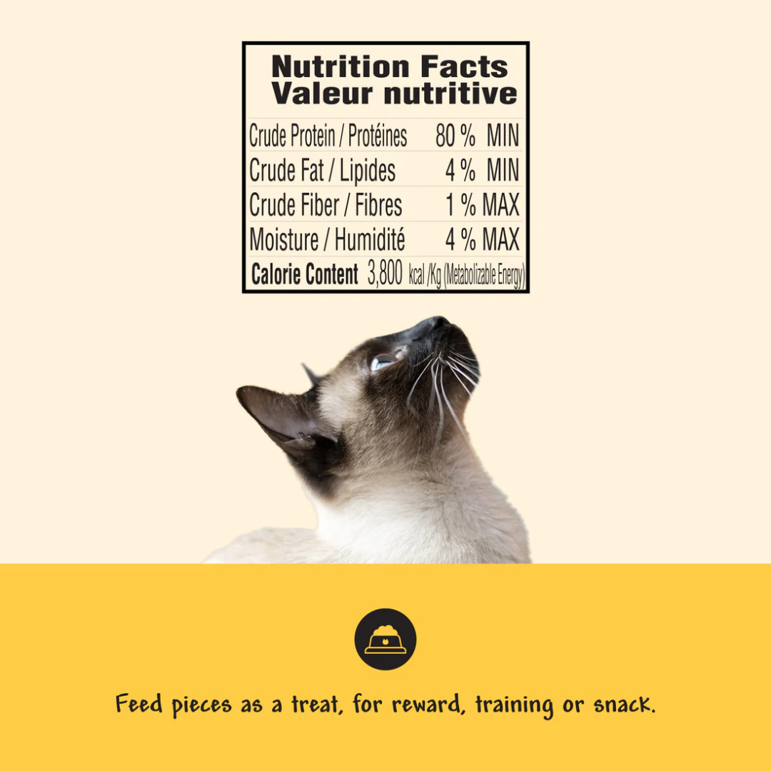 Benny Bully's Freeze Dried Cat Treats - Chicken Breast Chops