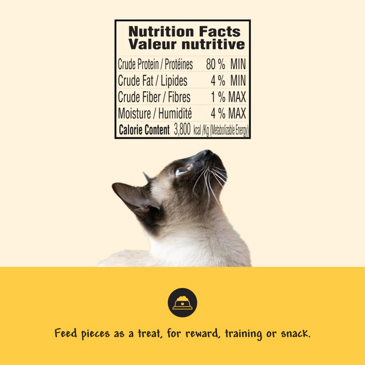 Benny Bully's Freeze Dried Cat Treats - Chicken Breast Chops