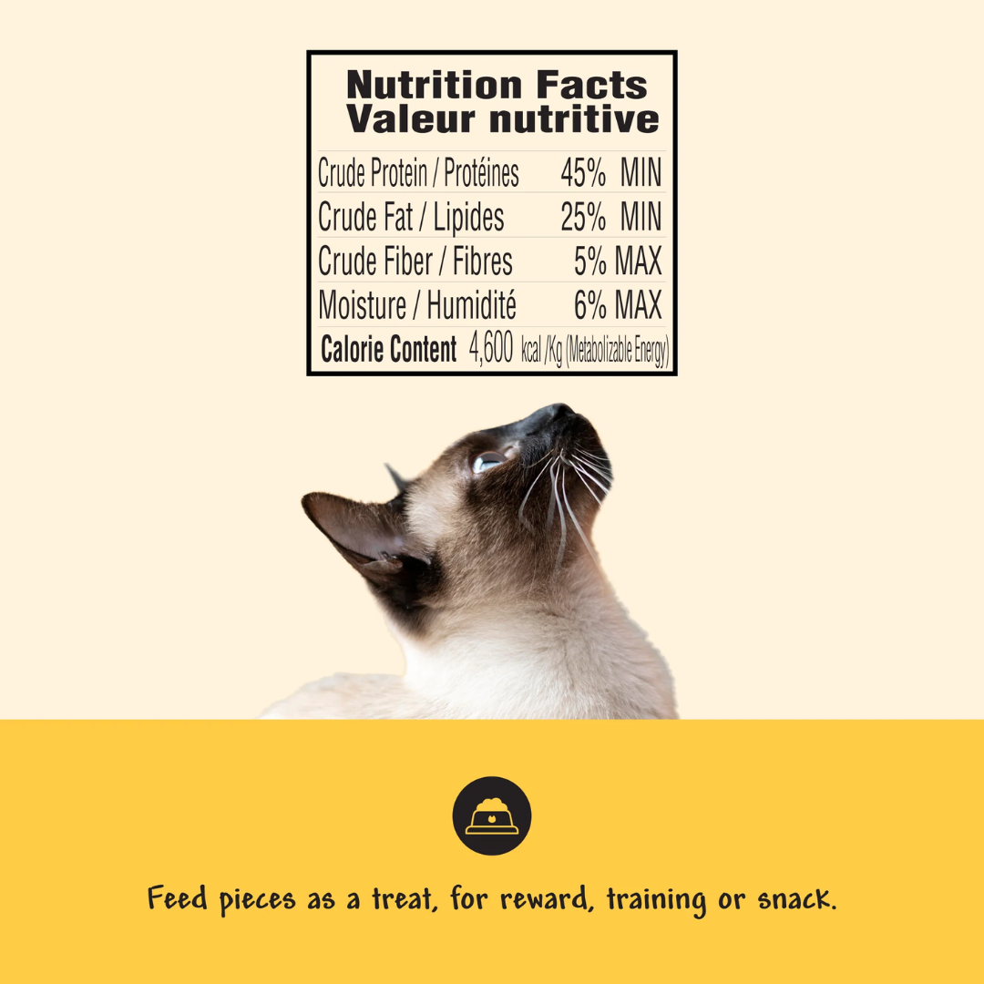 Benny Bully's Freeze Dried Cat Treats - Chicken Heart Chops