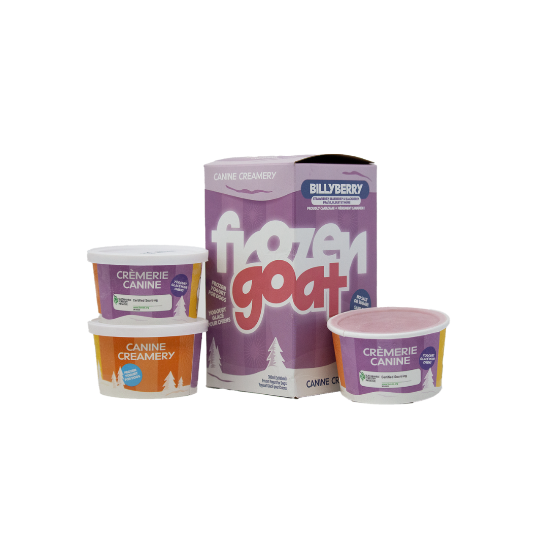 Big Country Raw Frozen Dog Treats - Goat Billyberry