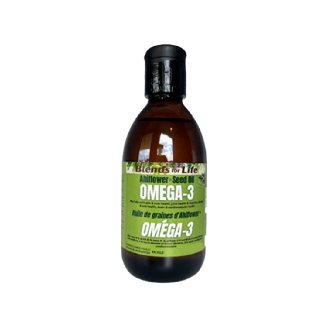 Blends for Life Dog & Cat Supplements - Omega-3 Ahiflower Seed Oil Health Support