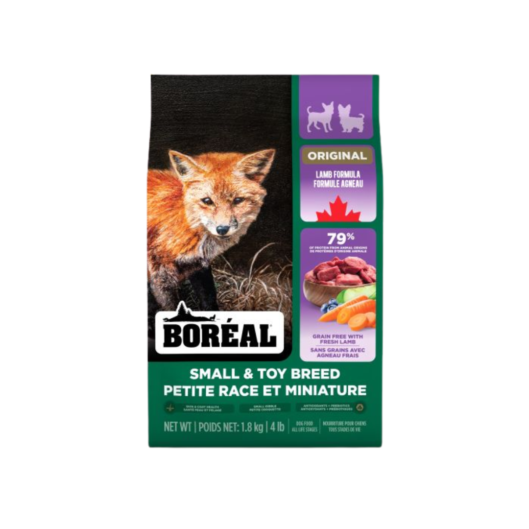 Boreal Dry Dog Food - Original Grain Free Small And Toy Breed Lamb