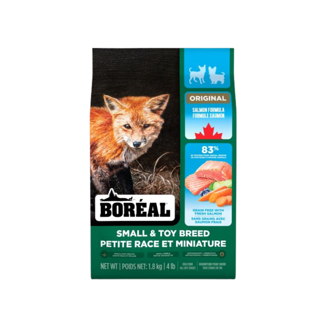 Boreal Dry Dog Food - Original Grain Free Small And Toy Breed Salmon