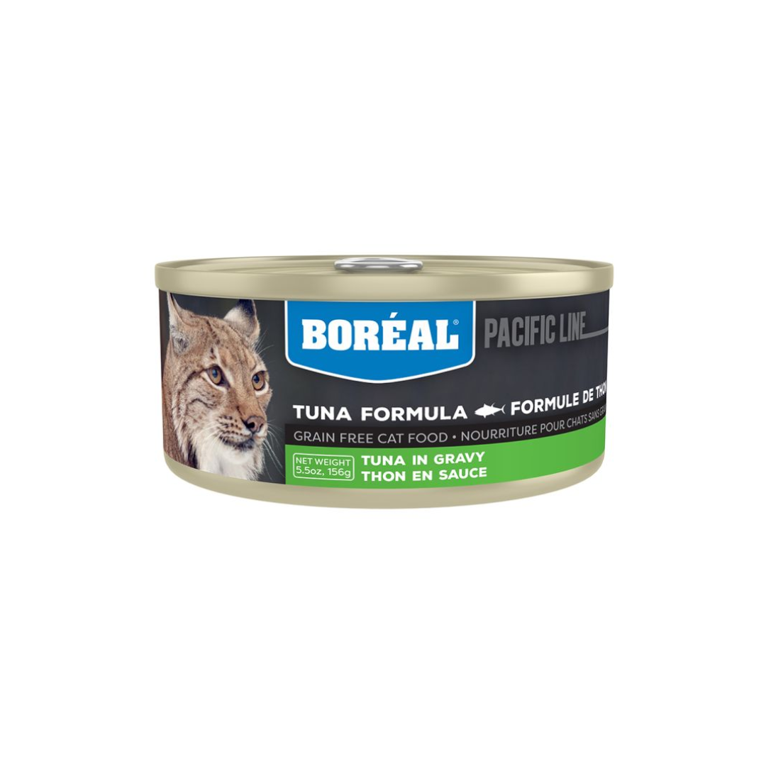 Boreal Wet Cat Food - Tuna Red Meat in Gravy Canned