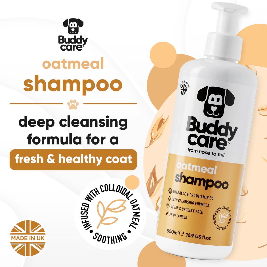 Buddycare Dog Grooming Supplies - Oatmeal Shampoo