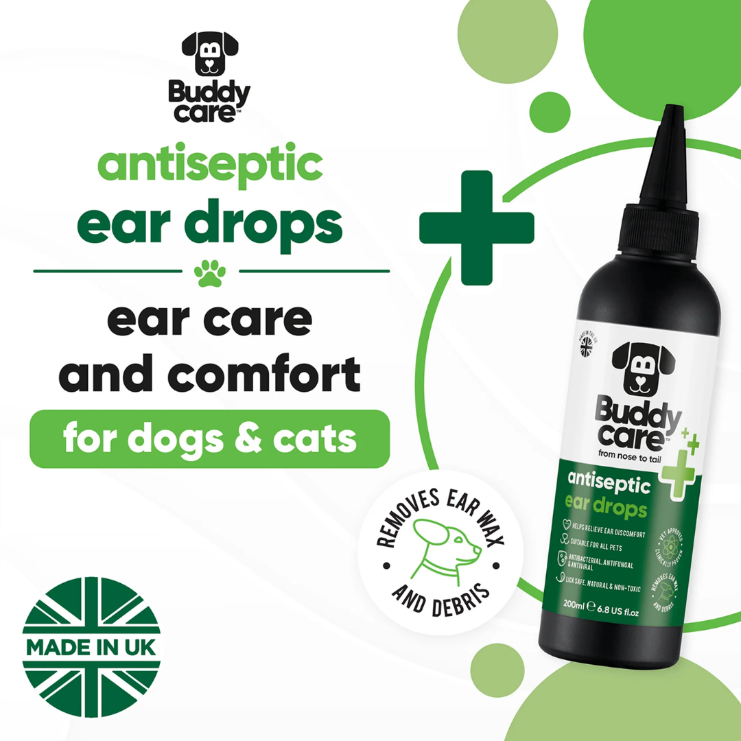 Buddycare Pet Sprays - Antiseptic Ear Drops