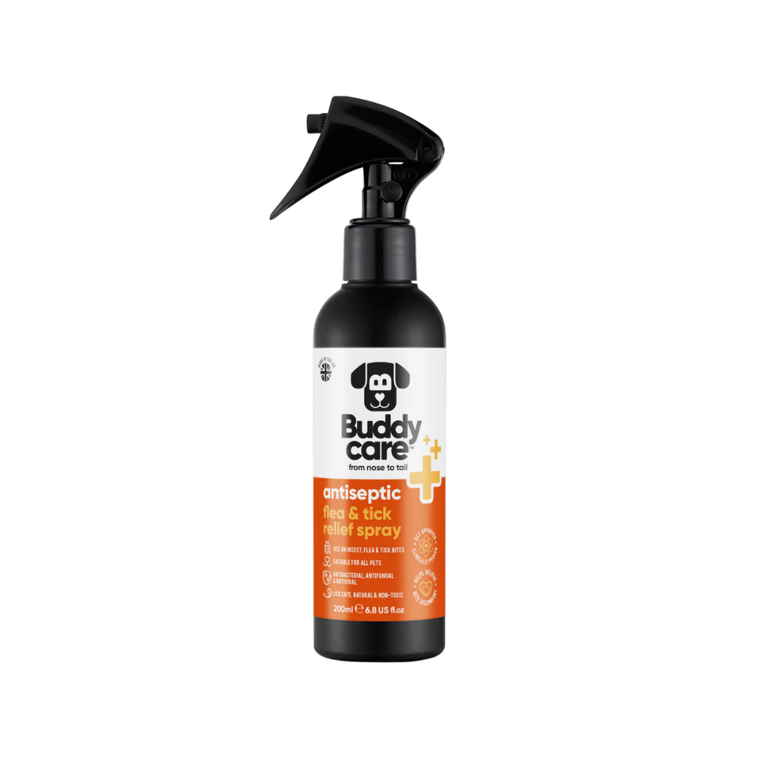Buddycare Pet Sprays - Antiseptic Flea & Stick Relief Spray