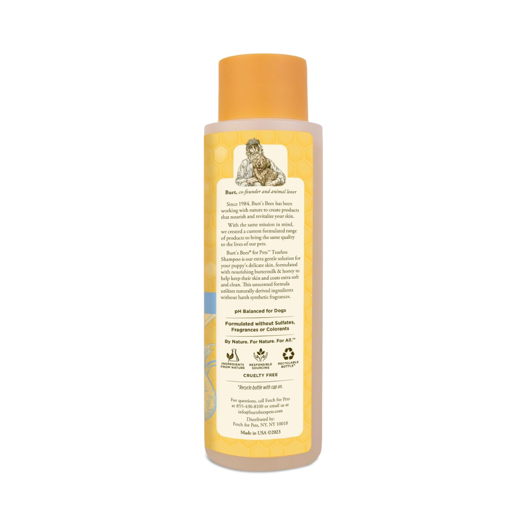 Burt's Bees Pet Shampoo - Puppy Tearless Dog Shampoo with Buttermilk