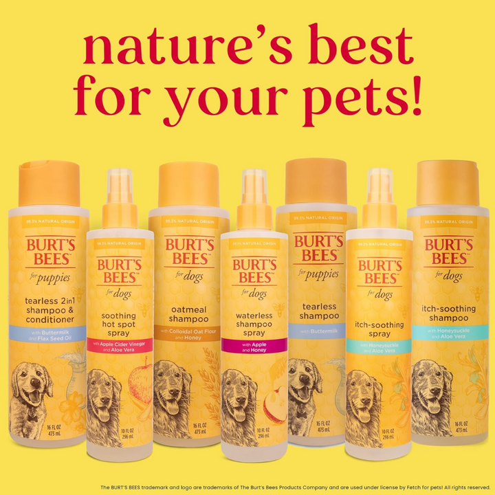Burt's Bees Pet Shampoo - Puppy Tearless Dog Shampoo with Buttermilk