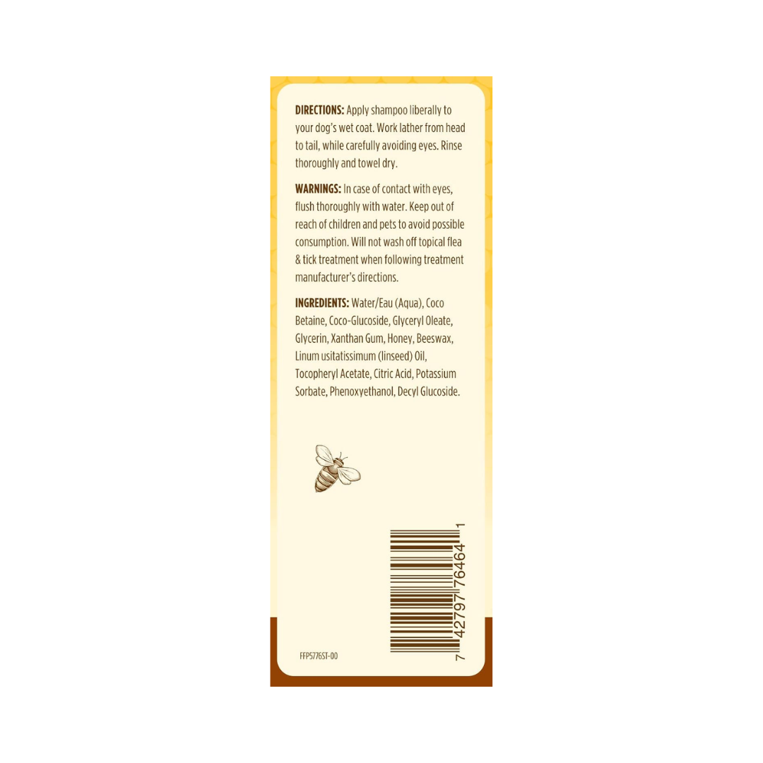 Burt's Bees Pet Shampoo - Shed Control Dog Shampoo