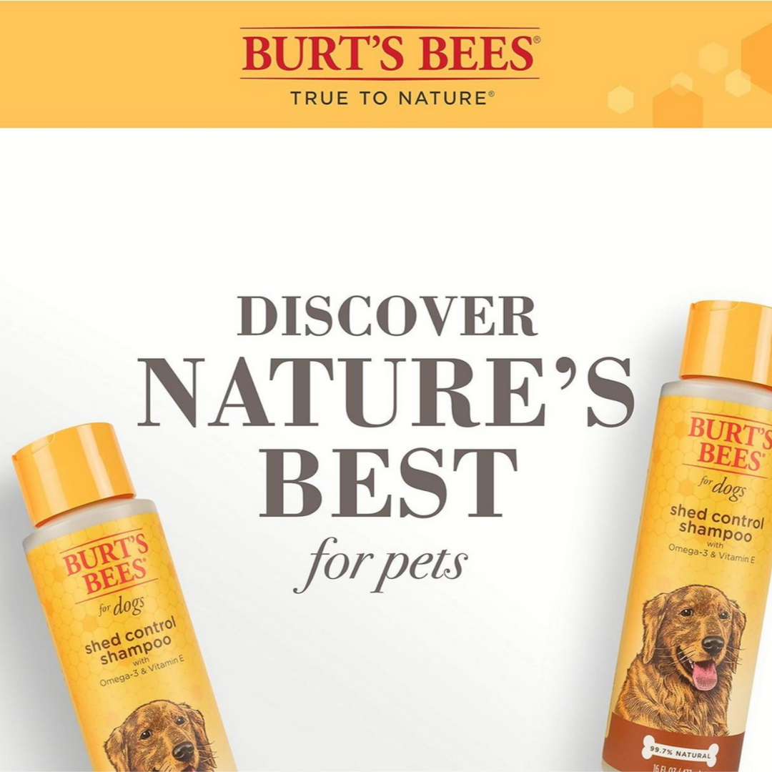 Burt's Bees Pet Shampoo - Shed Control Dog Shampoo