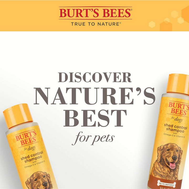 Burt's Bees Pet Shampoo - Shed Control Dog Shampoo